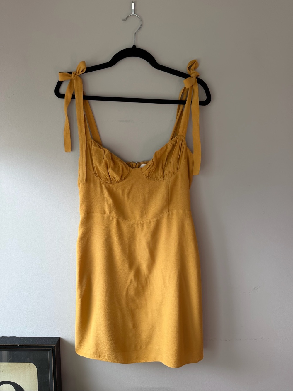 Wilfred Mustard Mini Dress